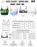  Áo thun Degrey Sport Bra màu WHITE - SPOBRAWHITE 