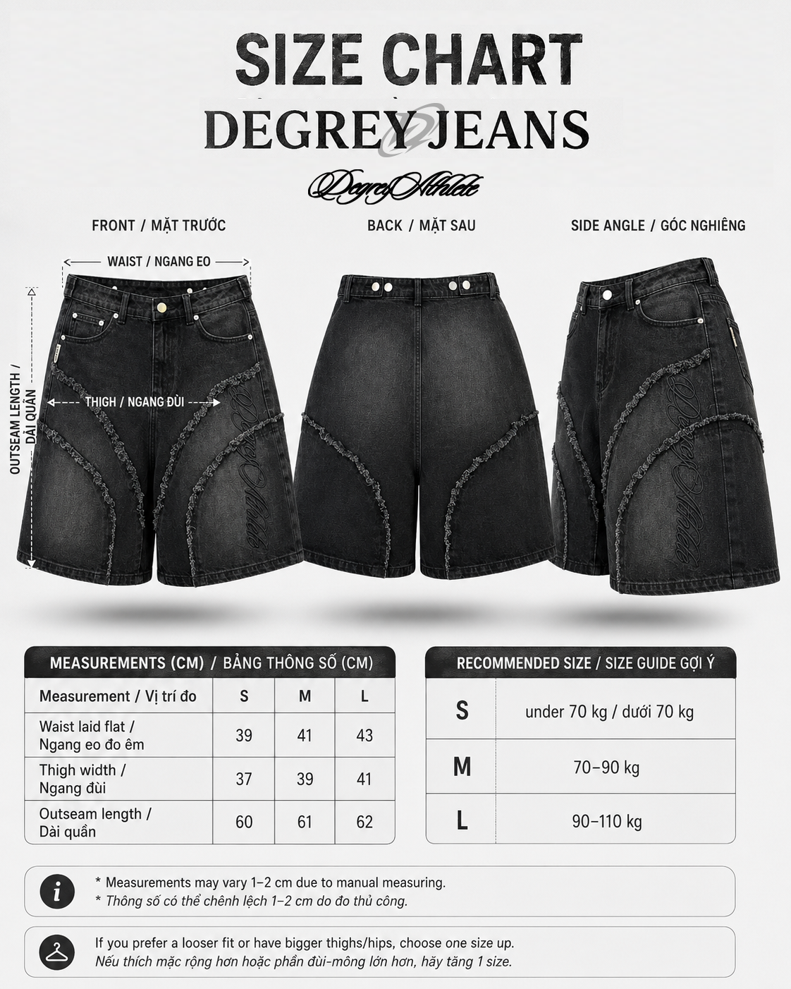  Quần Degrey Denim Short Athlete - SHORTDENIM 