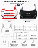  Áo Degrey Gym Sport Bra màu Trắng Đỏ thể thao - BRATRADO 