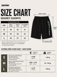  Quần lửng Kaki ĐEN Degrey ATHLETE short Kaki pant - SOKAKIATHDEN 