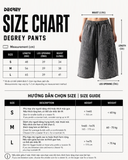  Quần lửng chân cua WAX XÁM Degrey ATHLETE short pant - SHOWAXATH 