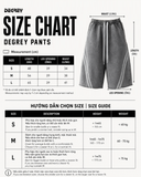  Quần lửng chân cua WAX XÁM Degrey short pant - SHOWAXXAM 