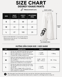  Quần dài Kaki Trắng Degrey Long Pants Logo new D - LOKAKITRANG 