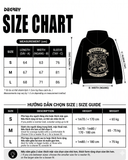  Áo Hoodie Zip Degrey collab Gods Gear - DEGODHOOD 