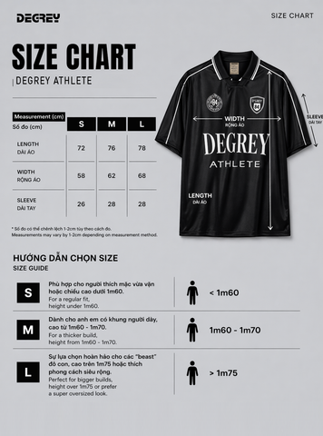  Áo Polo màu đen Degrey Athlete - POLOATHDEN 