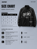  Jacket Degrey Athlete áo khoác dù thể thao màu đen - JACKATHDEN 