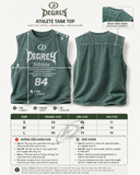  Áo ba lỗ Tank Top Degrey Cotton WAX GREEN Tee Athlete - TANKWAXG 