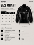  Jacket Degrey màu ĐEN in Mascot áo khoác dù thể thao - JKMASCOT 