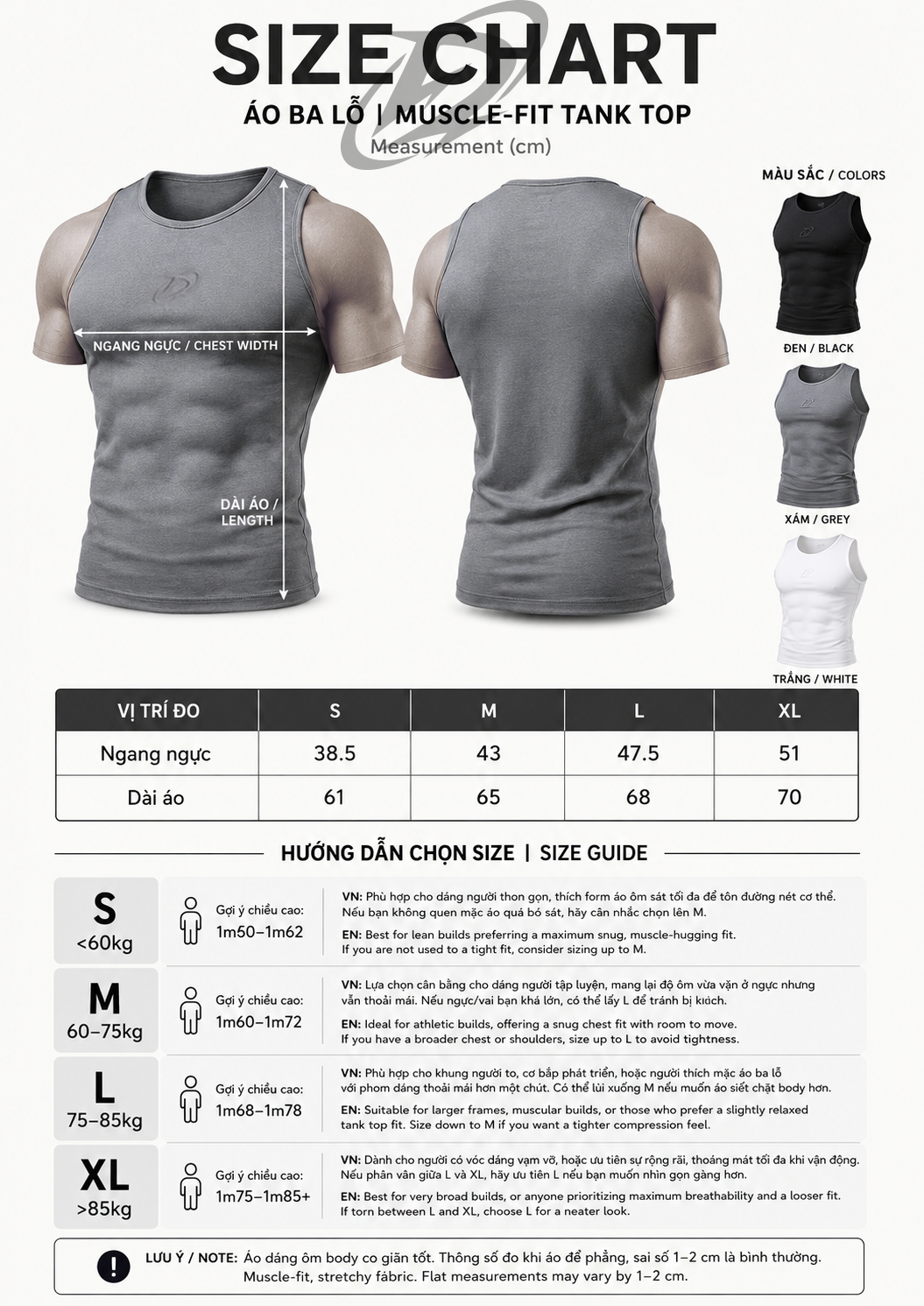  Áo TankTop thể thao màu XÁM Degrey Compressor thêu logo - COMTANKXAM 