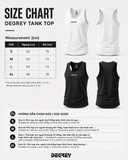  Áo Ba Lỗ Tanktop màu trắng Gym Thể Thao Thoáng Mát In logo Degrey - Local Brand Degrey sport wear - BLGT 