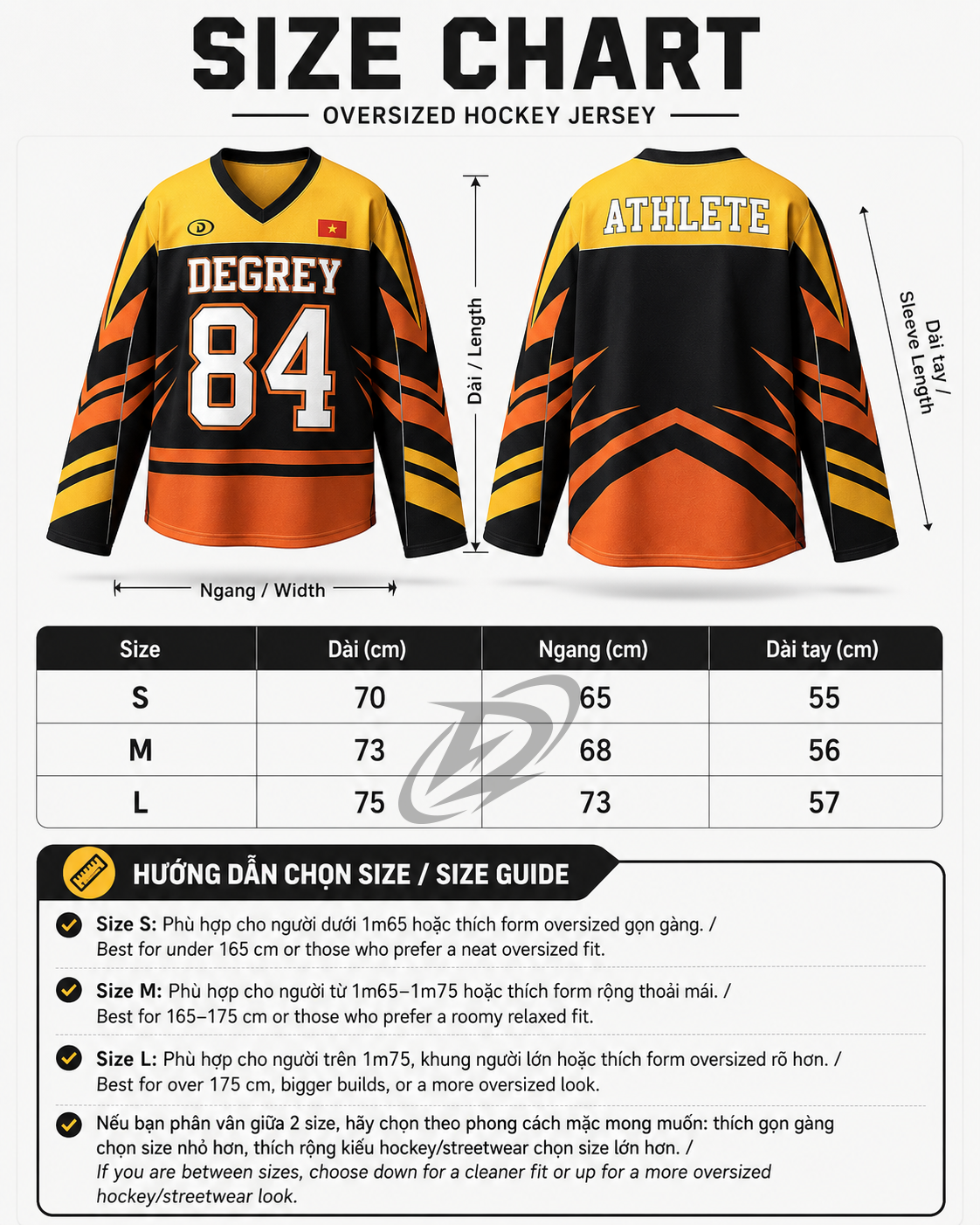  Áo thun tay dài màu BLAZE CAM Degrey Jersey long sleeve cổ tim thời trang thể thao - LONGBLA 