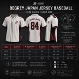  Degrey Japan Áo Khoác Jersey Baseball - BASEJAPAN 