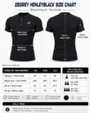  Áo Thun Degrey Rib Henley Black - HENLEYBLACK 