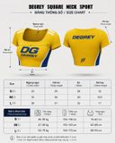  Áo thun Degrey Square Neck Sports Bra Yellow - SQUABRAYEL 