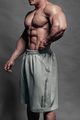  Quần lửng chất liệu chân cua Degrey short pant thiết kế thời trang nam nữ màu xám - SHOPAX 
