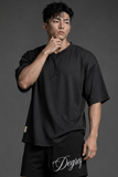  Áo Degrey Jersey Mesh Fabric màu ĐEN thêu D Logo - JERMESHDEN 