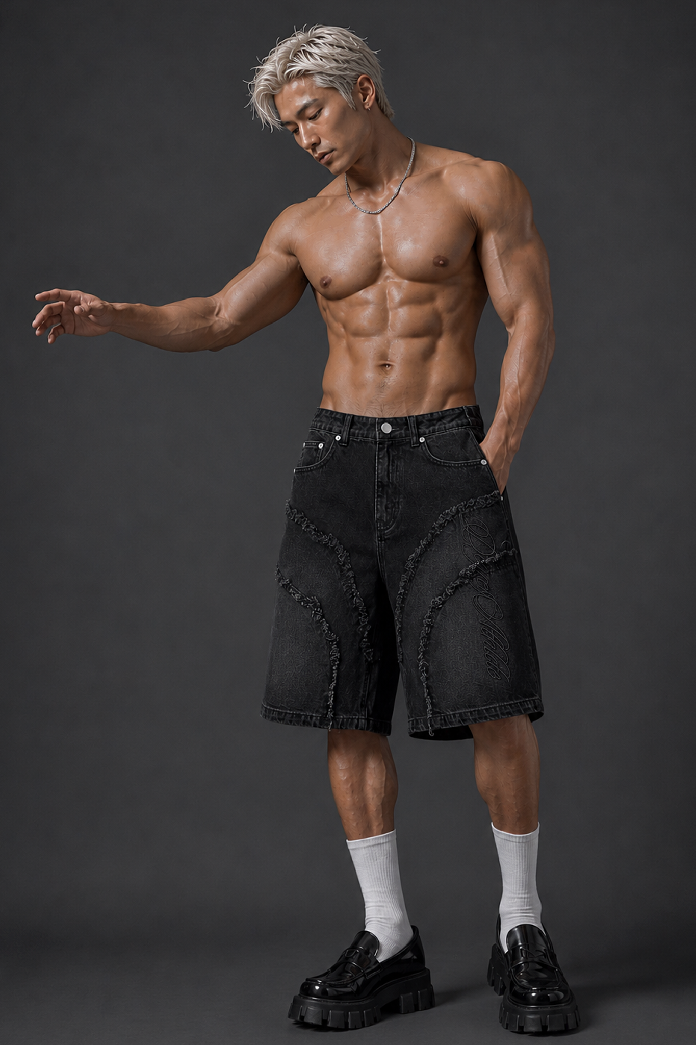  Quần Degrey Denim Short Athlete - SHORTDENIM 