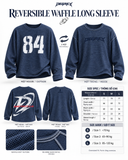  Áo Thun Longsleeve WAFFLE NAVY in 2 mặt - WAFNAVY 