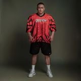  Áo thun thể thao màu cam TIGER Degrey Jersey 84 cổ tim - JERTIGER 