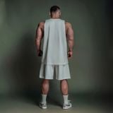  Áo ba lỗ Degrey Tanktop màu trắng BASIC thể thao - TANKBATRA 