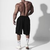  Quần Degrey Korea Massmonster lửng chân cua màu đen thêu BIG D short pant - SHOPADBIGD 