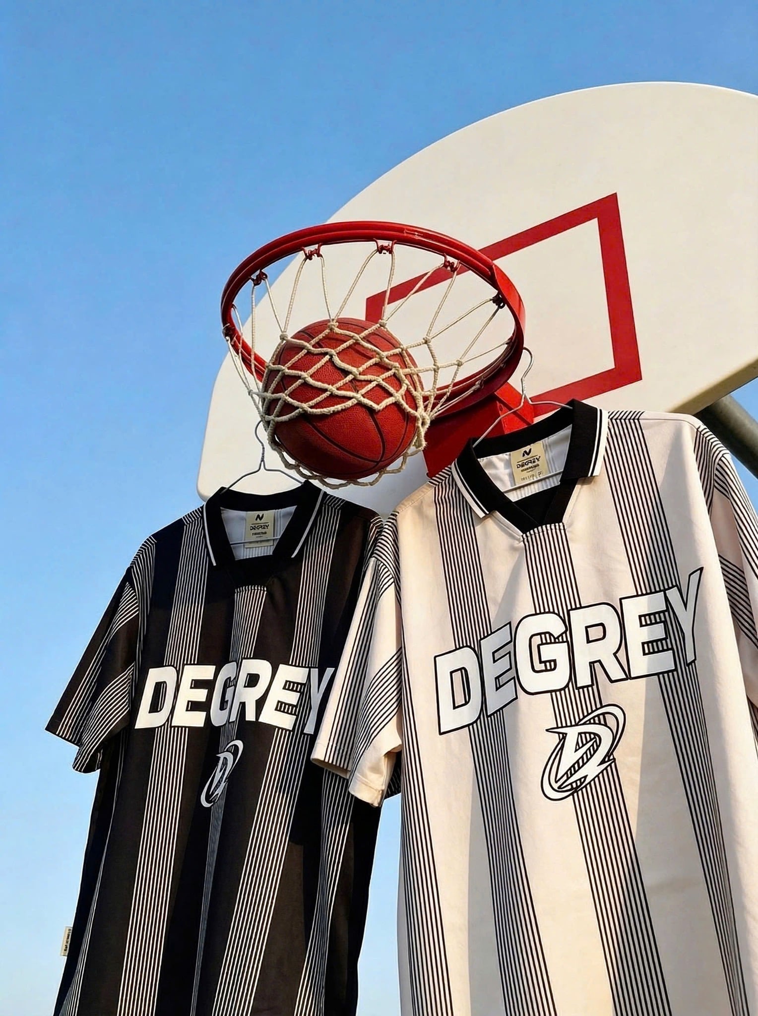  Áo Polo Degrey Athlete sọc KEM - POLOKEM 