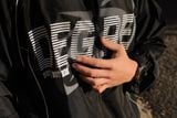  Jacket Degrey Athlete áo khoác dù thể thao màu đen - JACKATHDEN 