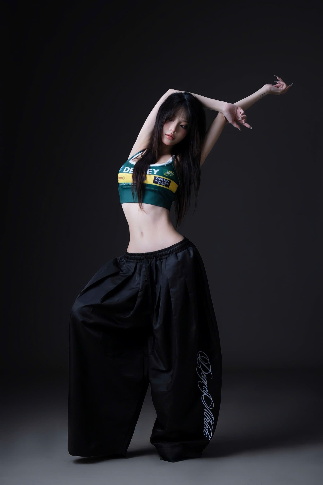  Áo thun Degrey Sport Bra màu GREEN - SPOBRAGREEN 