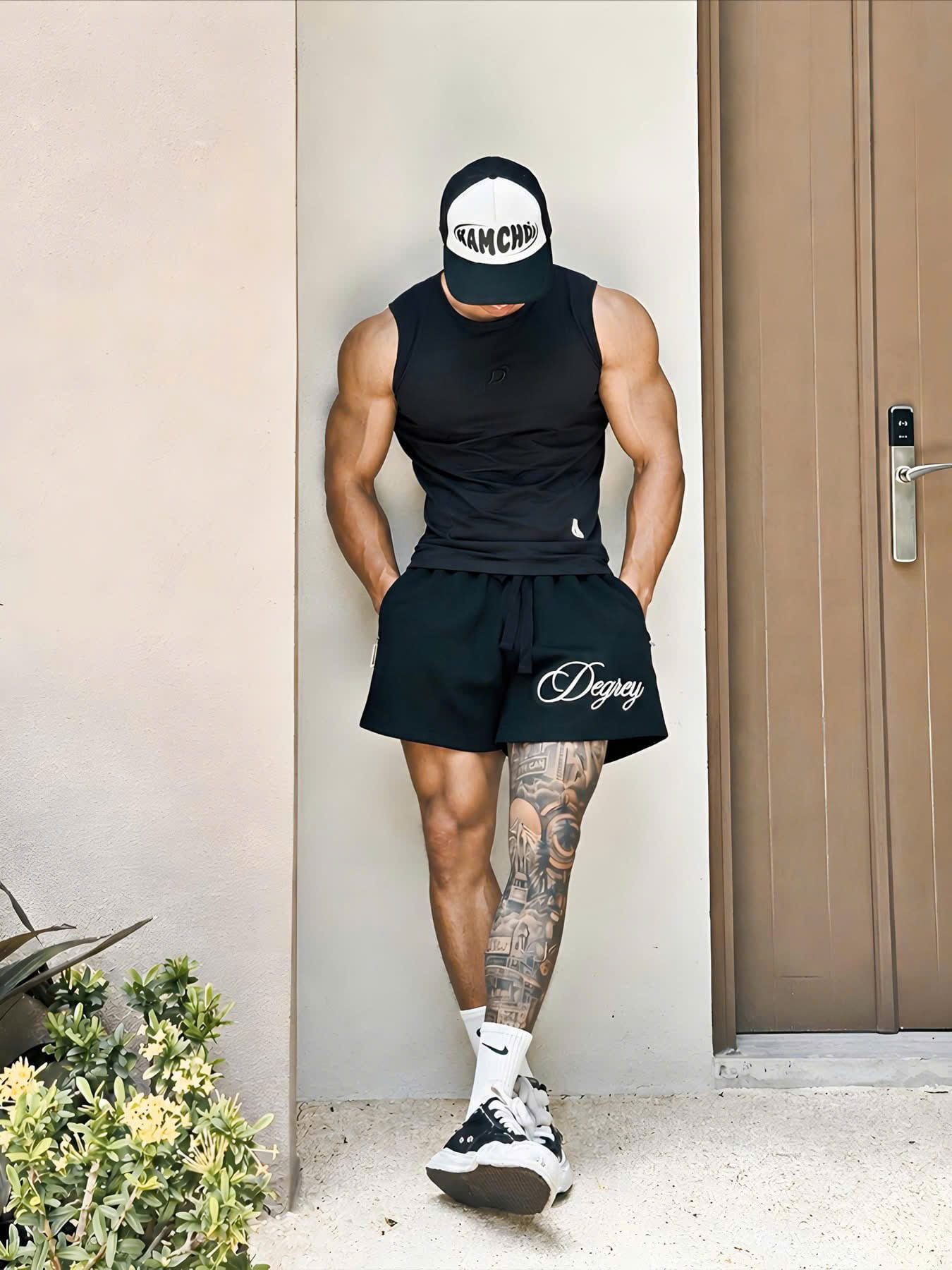  Áo ba lỗ màu ĐEN Degrey Sport Tank Top Body - TANKBODYDEN 