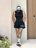  Áo ba lỗ màu ĐEN Degrey Sport Tank Top Body - TANKBODYDEN 