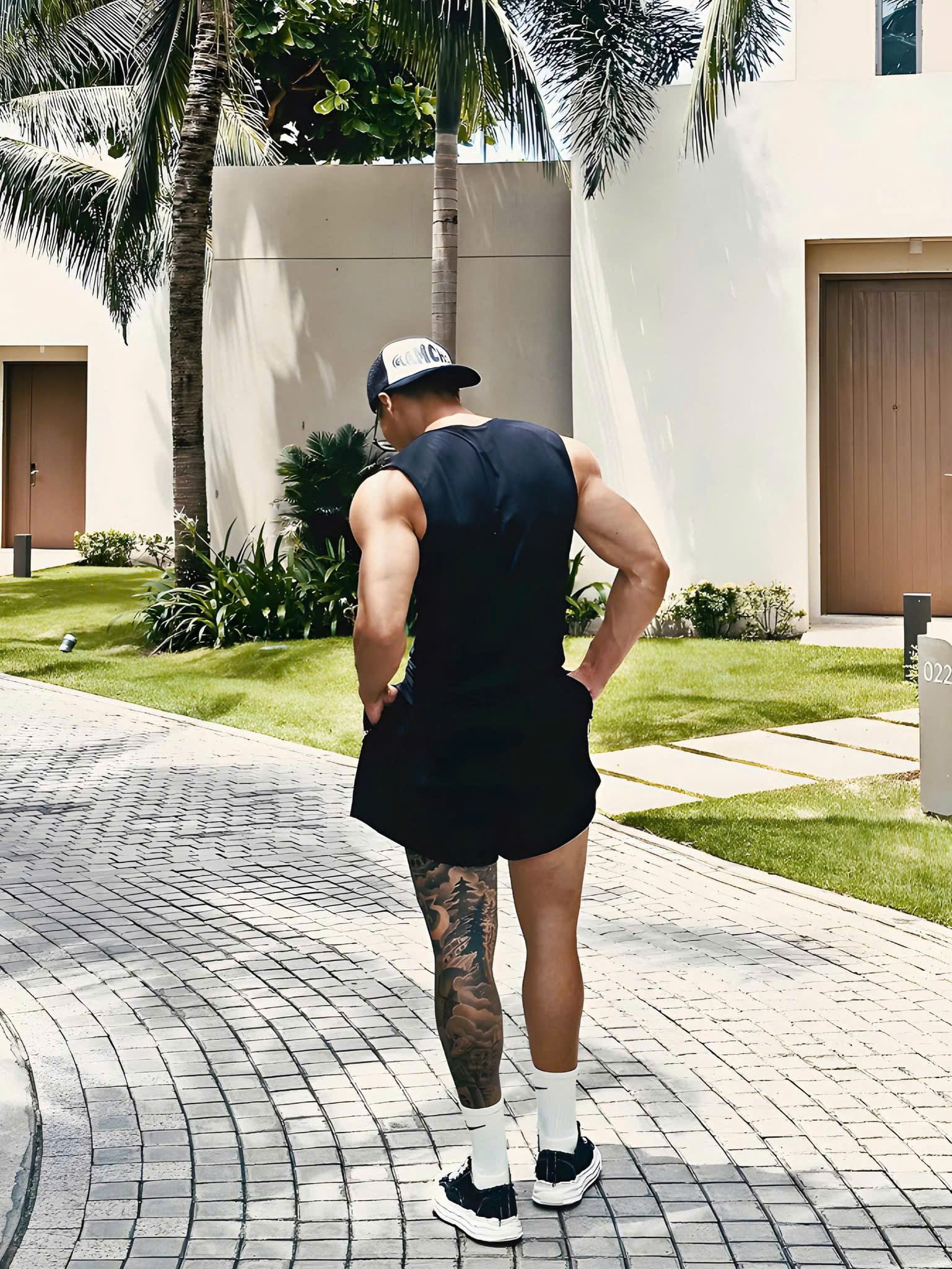  Áo ba lỗ màu ĐEN Degrey Sport Tank Top Body - TANKBODYDEN 
