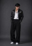  Áo Khoác Degrey Simili Black Jacket D Logo - JKDSI 