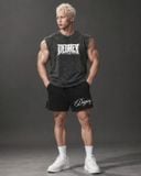  Áo ba lỗ Tank Top WAX ĐEN Degrey Cotton in Logo - TANKWAXDEN 