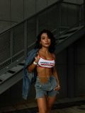  Áo Degrey Gym Sport Bra màu Trắng Đỏ thể thao - BRATRADO 
