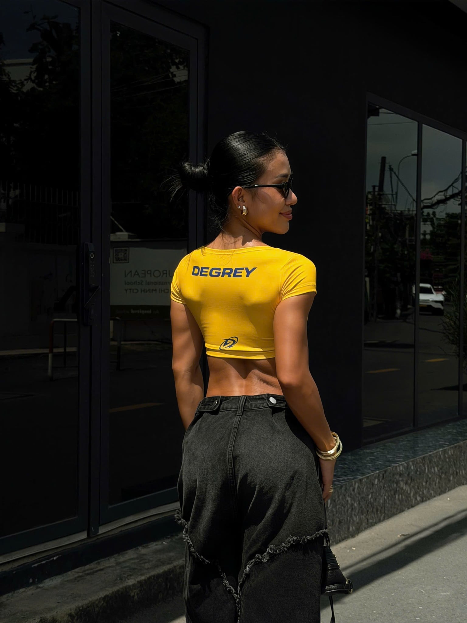  Áo thun Degrey Square Neck Sports Bra Yellow - SQUABRAYEL 