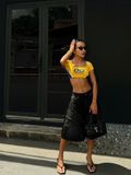  Áo thun Degrey Square Neck Sports Bra Yellow - SQUABRAYEL 
