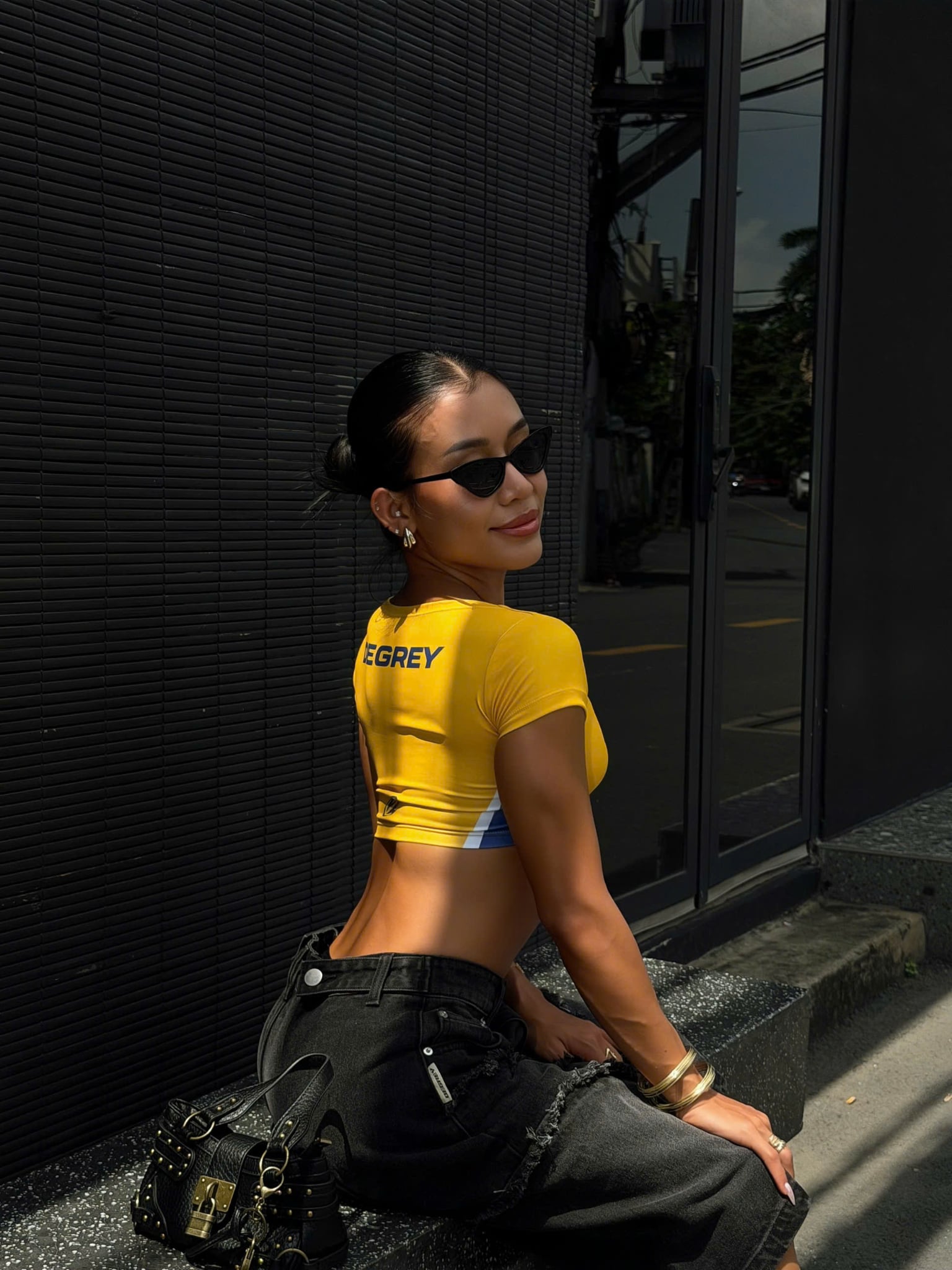  Áo thun Degrey Square Neck Sports Bra Yellow - SQUABRAYEL 