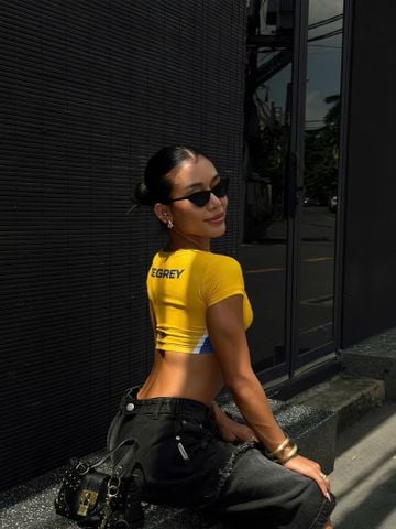  Áo thun Degrey Square Neck Sports Bra Yellow - SQUABRAYEL 