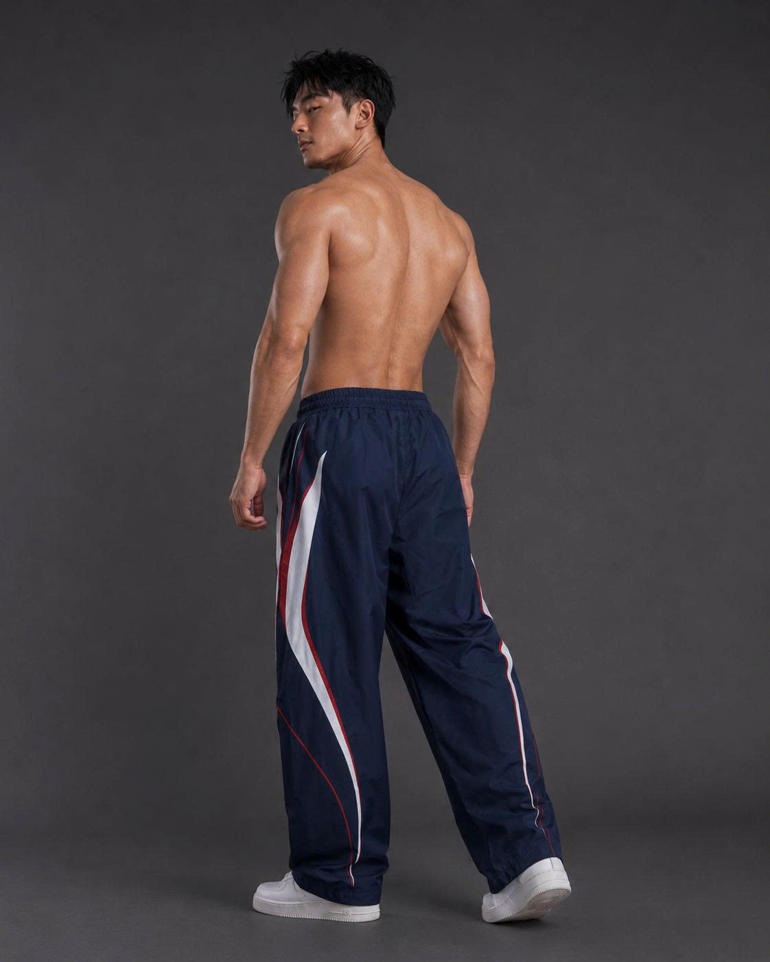  Quần Dài Degrey màu NAVY Long Pants Poly THÊU Logo - PAPOLYNAVY 