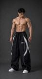  Quần Dài Degrey màu ĐEN TRẮNG Long Pants Poly THÊU Logo - PAPOLYDETRA 