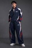  Jacket Degrey màu NAVY THÊU LOGO ATHLETE áo khoác dù thể thao - JKLOGONAVY 