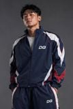  Jacket Degrey màu NAVY THÊU LOGO ATHLETE áo khoác dù thể thao - JKLOGONAVY 