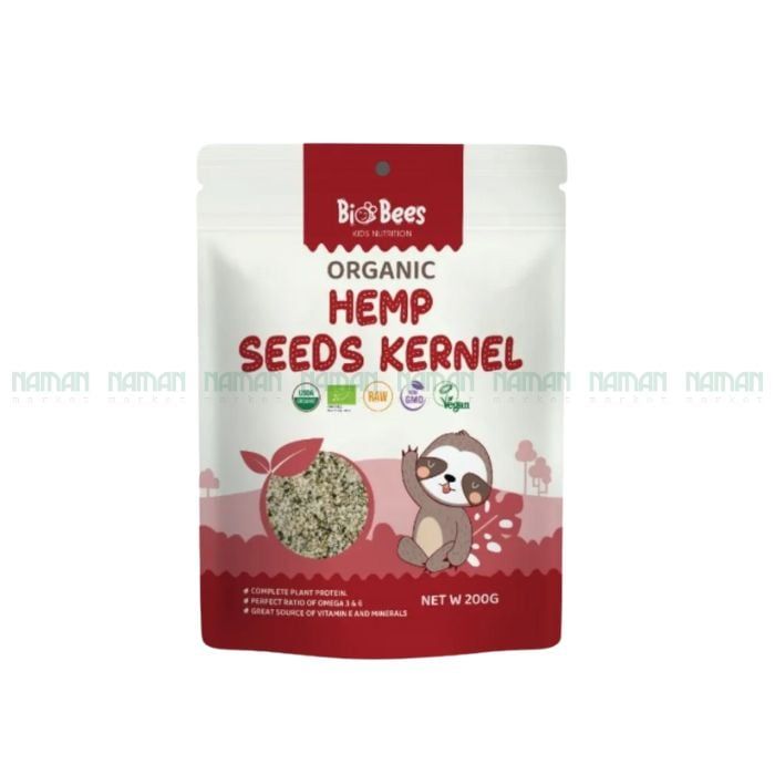 Hạt Gai Dầu Hữu Cơ Biobees 200G