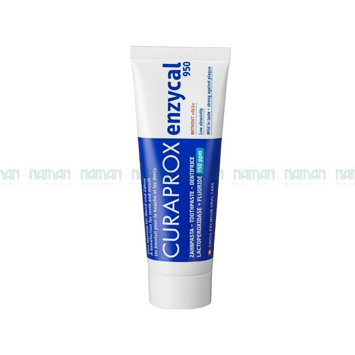 Kem Đánh Răng Enzyme Tự Nhiên Chỉ Số Fluoride 950 Curaprox 95G