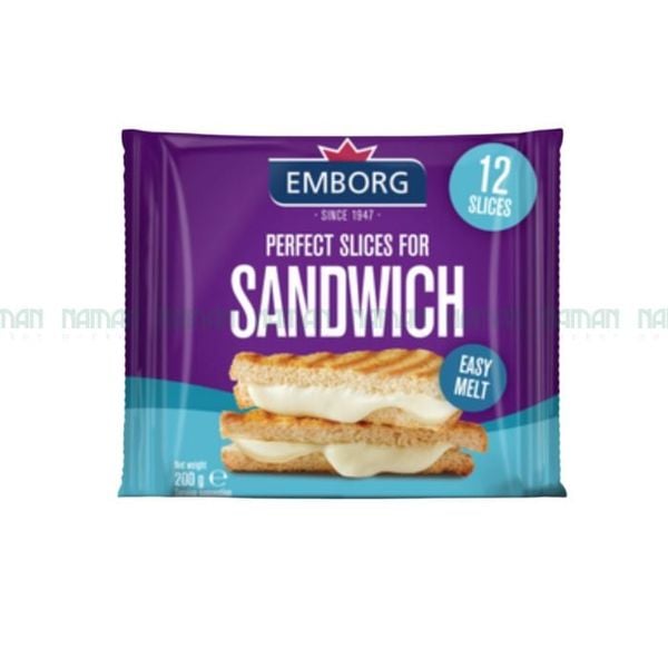 Perfect Slices Cheese Emborg 200G