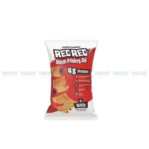 Snack Dế Vị Mala Rec Rec 40G