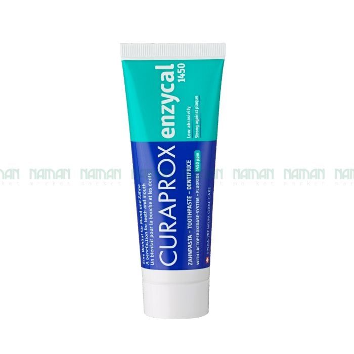 Kem Đánh Răng Enzyme Tự Nhiên Chỉ Số Fluoride 1450 Curaprox 95G