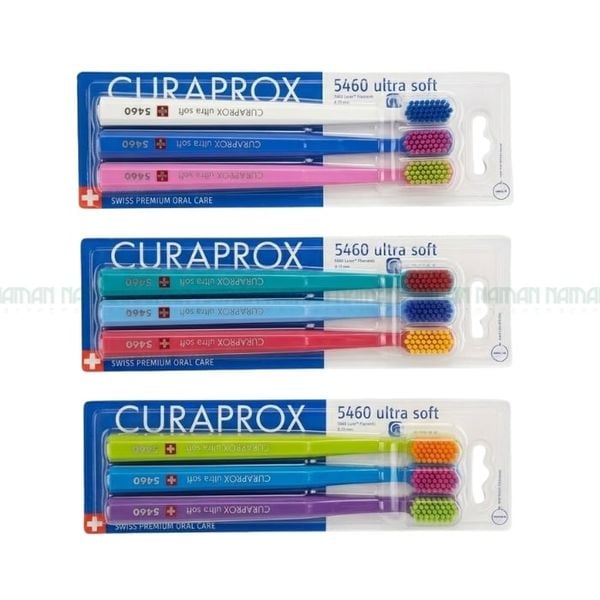 Toothbrush 5460 Ultra Soft 3Pcs Curaprox