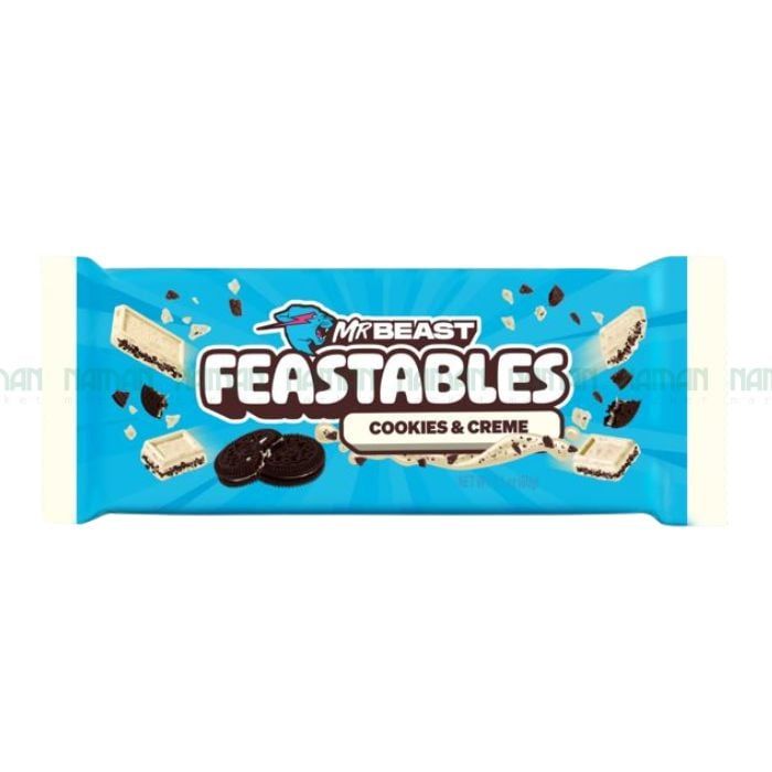 Chocolate Cookies & Cream Mr. Beast Feastable 60G