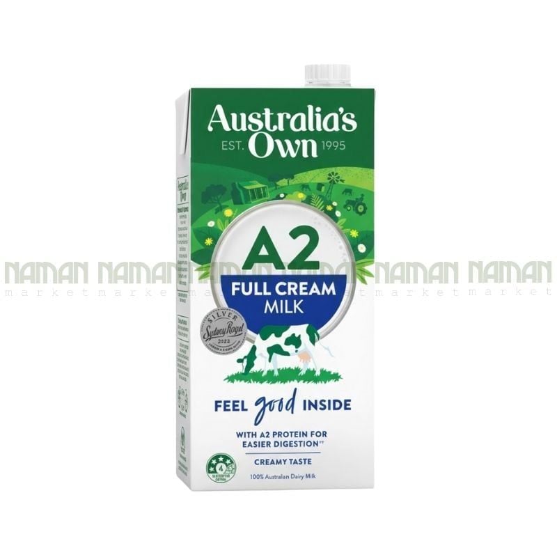 Sữa Tiệt Trùng A2 Nguyên Kem Australia'S Own 1L